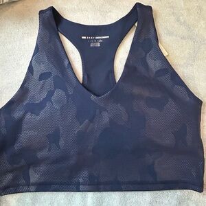 DKNY Camouflage Navy Sports Bra